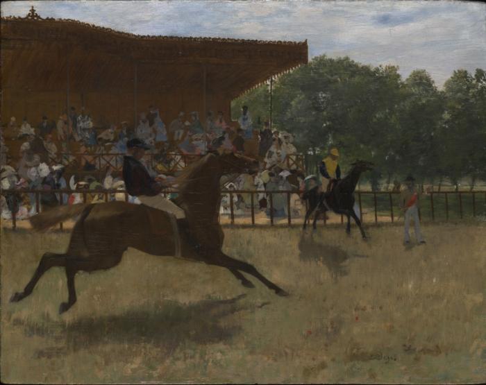 Edgar Degas The False Start,